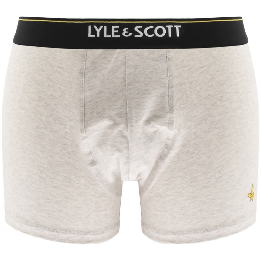 Alternative Image for ProductLyle And Scott Five Pack Trunks Grey2